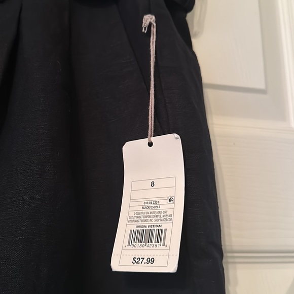 A new day black wide leg pants with adjustable belt - Picture 4 of 5